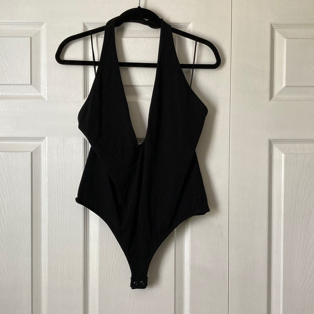 Express Deep V Bodysuit